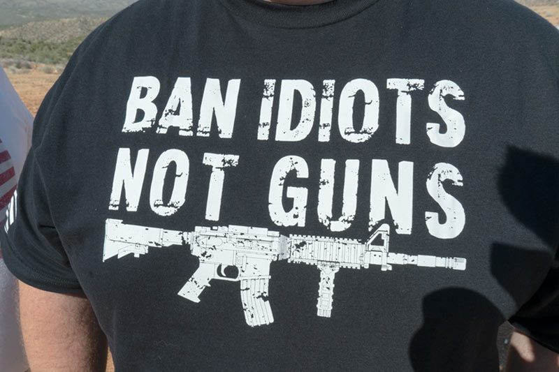 funny gun tshirts shows