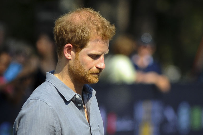 Prince Harry guns Meghan