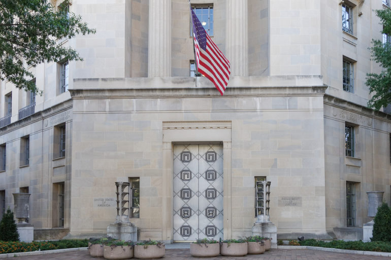 Department of Justice Building - Washington D.C. United States o