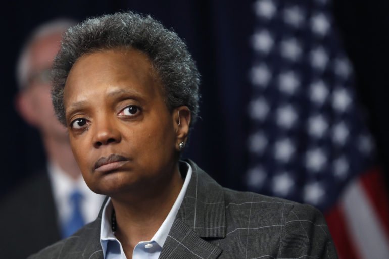 Chicago mayor Lori Lightfoot