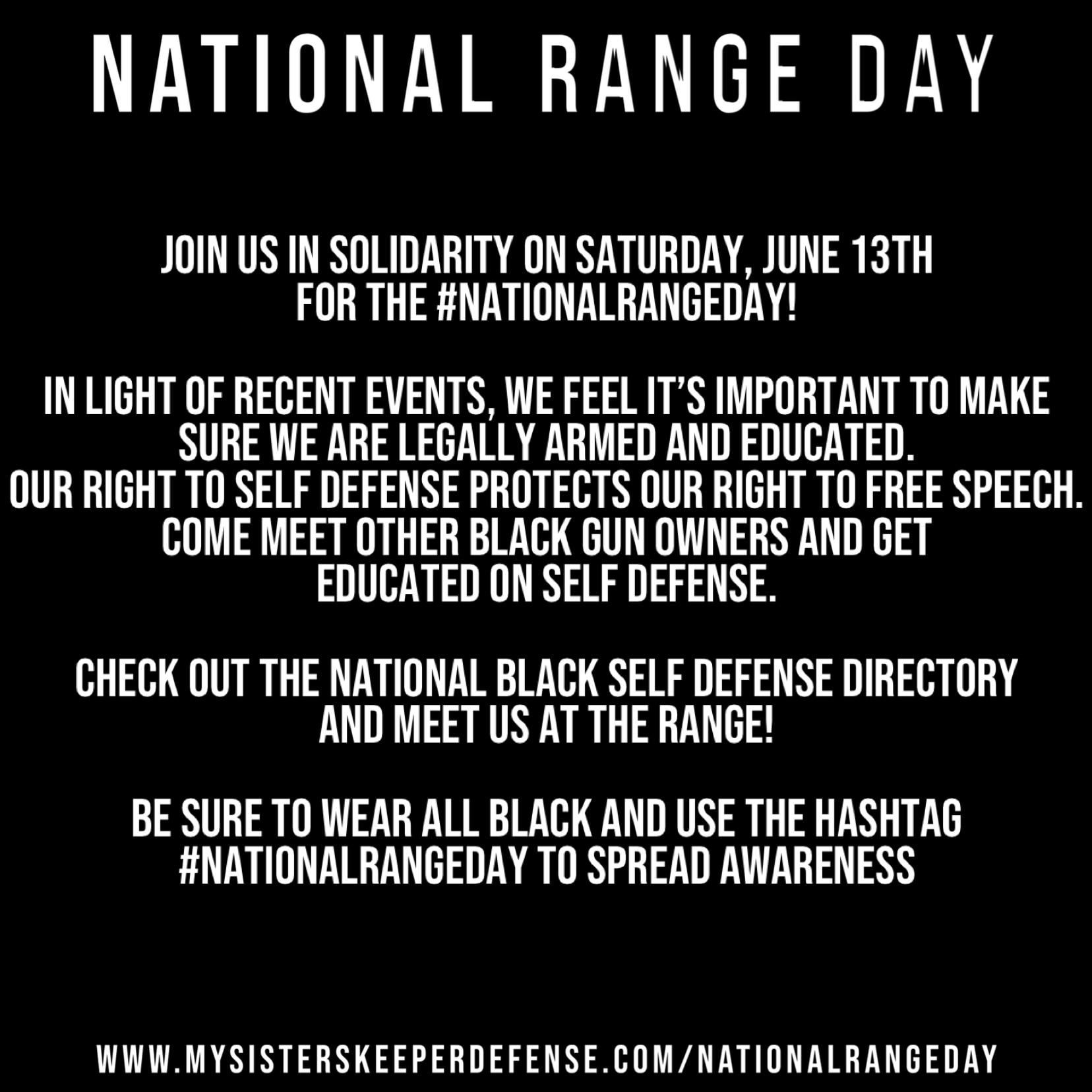 National Range Day Encourages Black Guns Owners to Head to the Range