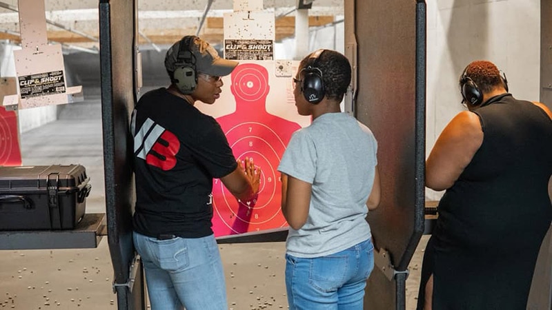 Ladies at range