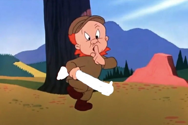 elmer fudd no gun