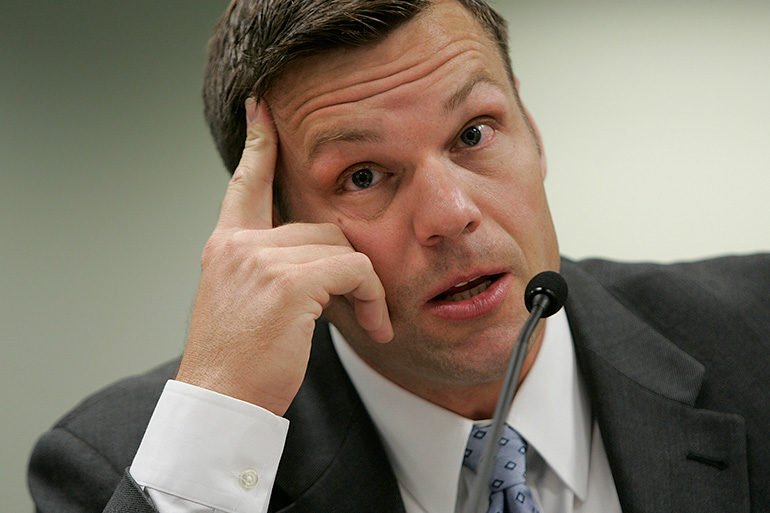 Kansas kris kobach