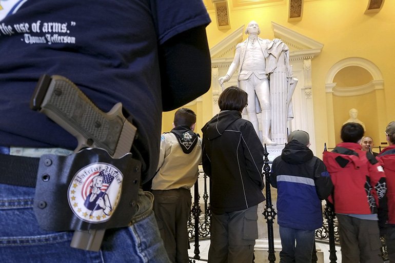 va capitol open carry