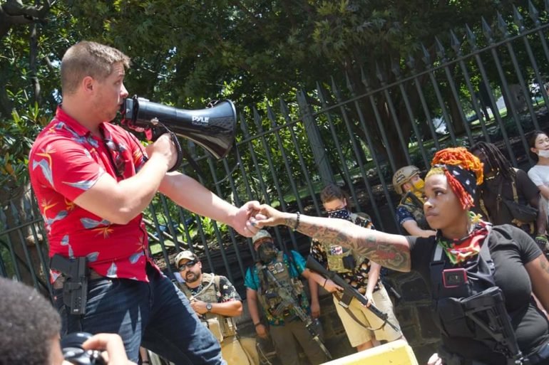 Richmond open carry black lives matter boogaloo