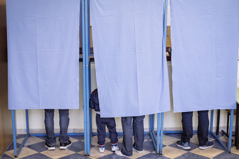 voting booth