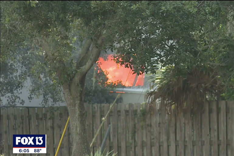 venice florida ammunition fire