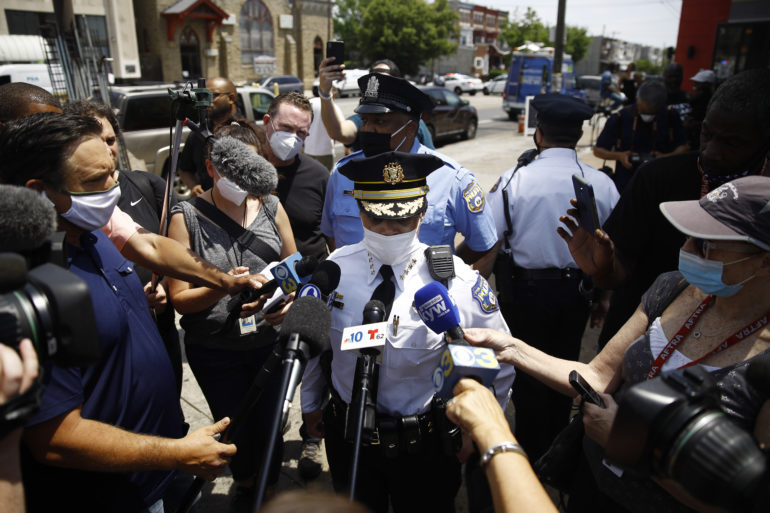 Philadelphia police commissioner Danielle Outlaw