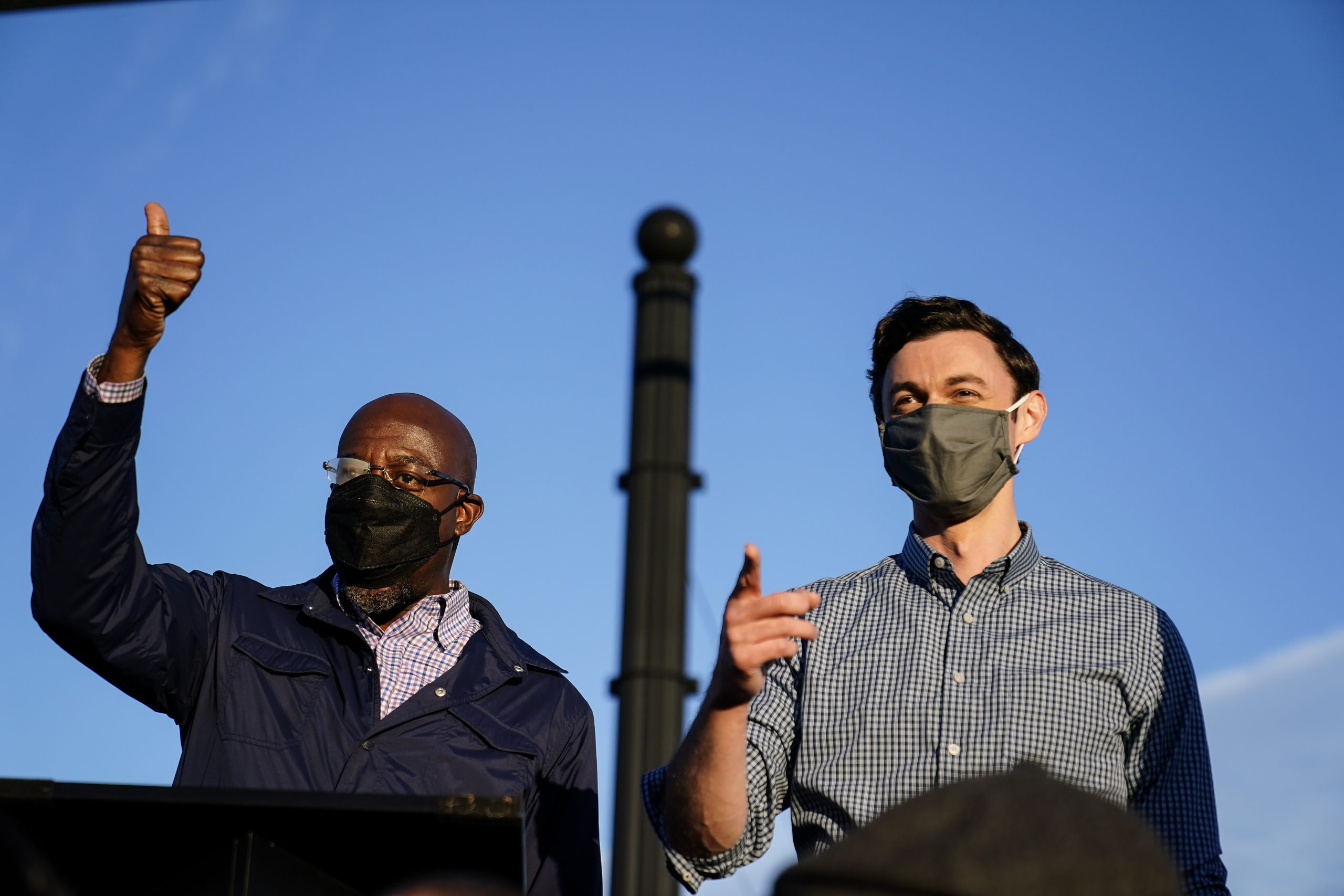 Jon Ossoff, Raphael Warnock