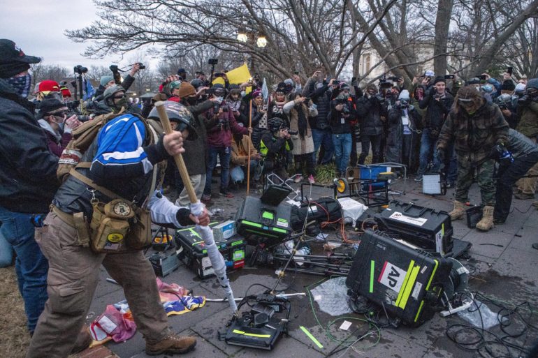 Electoral College capitol trump Protests