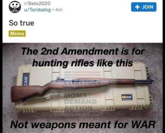 Gun Meme of the Day: Weapons of War Edition