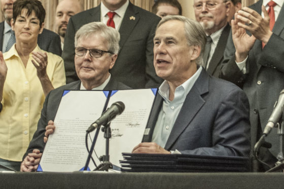 Texas Governor Greg Abbott Signs Constitutional Carry and Six Other Bills To Protect Gun Rights