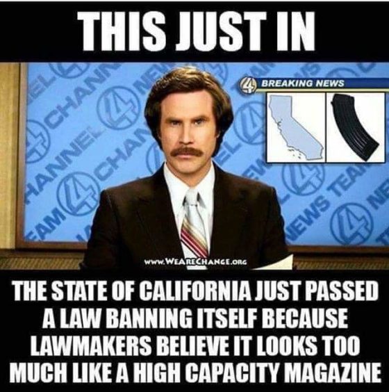 Gun Meme of the Day: California Bans Itself Edition