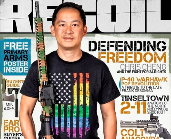 RECOIL Magazine Takes Blowback for Chris Cheng Cover Art