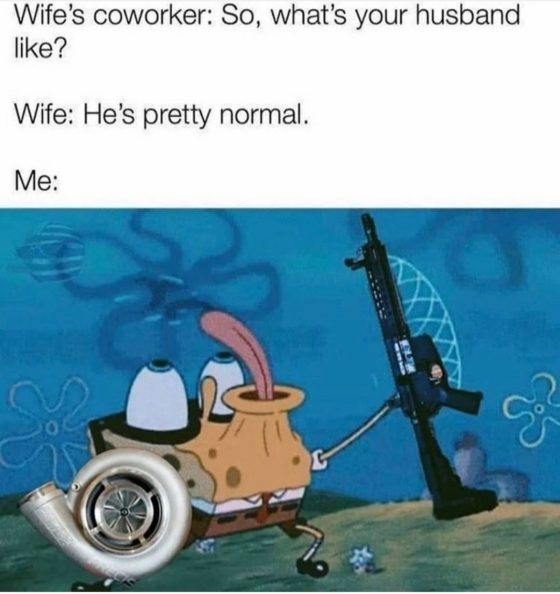 Gun Meme of the Day: Normal Husband Edition