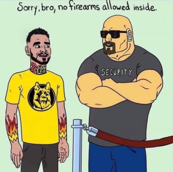 Gun Meme of the Day: No Firearms Allowed Edition