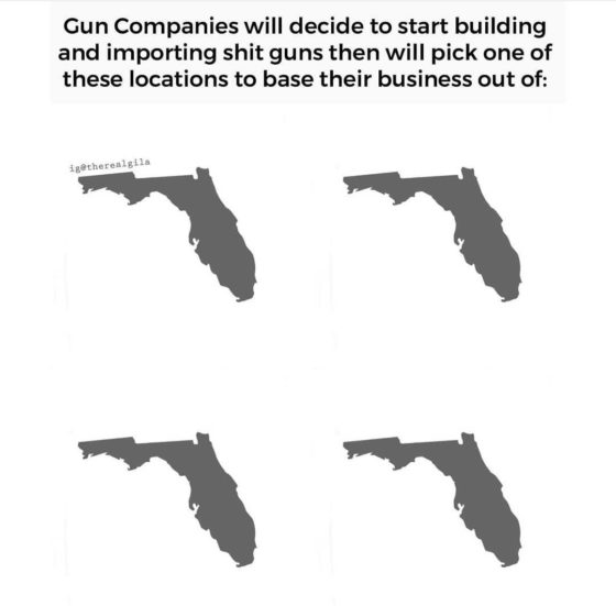 Gun Meme of the Day: They Sure Love Florida Edition