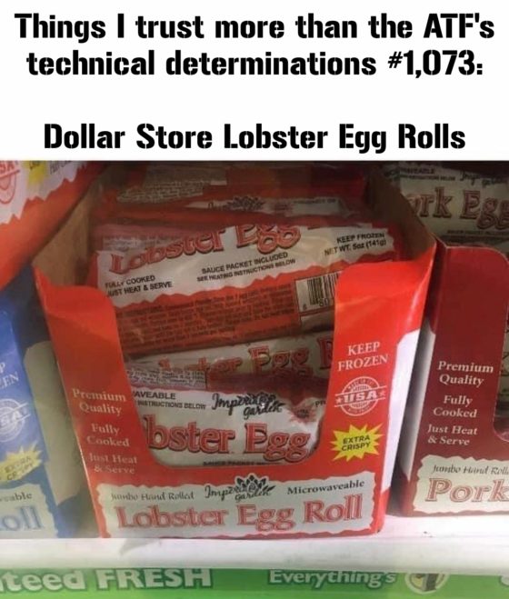 Gun Meme of the Day: Dollar Tree Lobster Edition