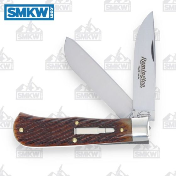 A New Classic: The Remington Prospector Baby Bullet Knife With Jigged Bone Handles