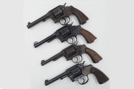 Four Revolvers That Went To War