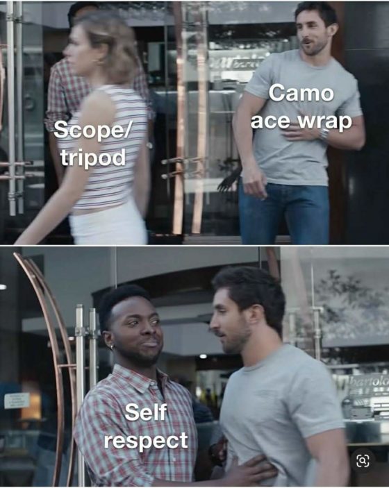 Gun Meme of the Day: Camo Ace Wrap Edition