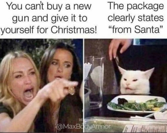 Gun Meme of the Day: One Last Christmas One Edition