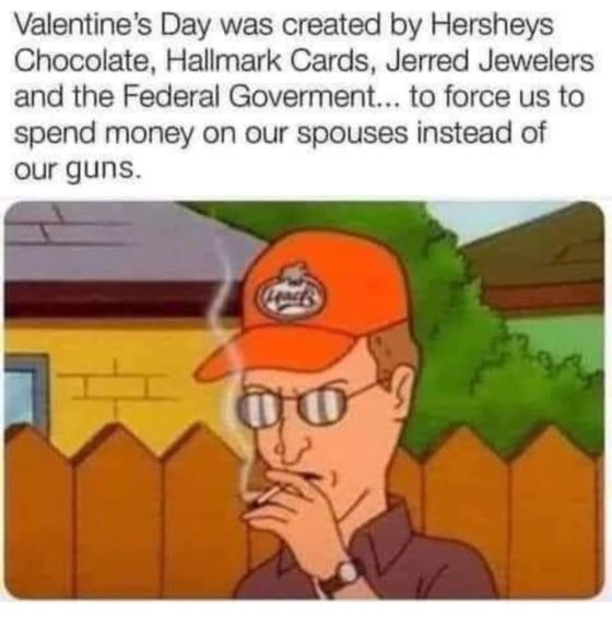 Gun Meme of the Day: Valentine’s Day Conspiracy Edition