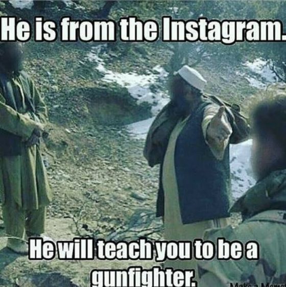 Gun Meme of the Day: Instagram Operators Edition