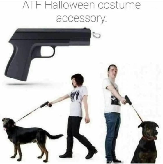 Gun Meme of the Day: ATF Halloween 1 Edition