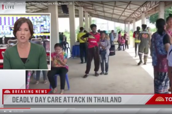 BREAKING:  38 Killed, Including 22 Children In Gun, Knife Attack on Daycare in Thailand