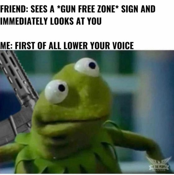 Gun Meme of the Day: It’s Frowned Upon Edition