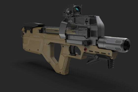 Strike Industries Upcoming Sci-Fi Chassis for the P320 and P90