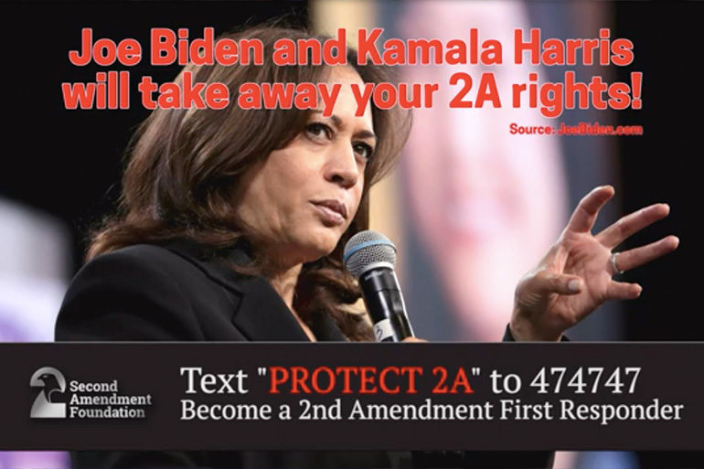 SAF Announces Nationwide TV Campaign to Fight Biden/Harris Gun Control ...